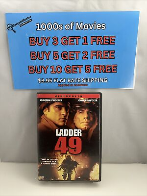 #ad Ladder 49 DVD 2005 Widescreen $2.99