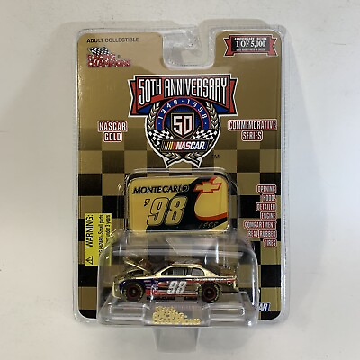#ad Racing Champions NASCAR Gold 98 Chevy Monte Carlo 4897 of 5000 1620 $4.47