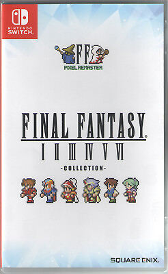 #ad Final Fantasy I VI Pixel Remaster Collection for Nintendo Switch $99.99