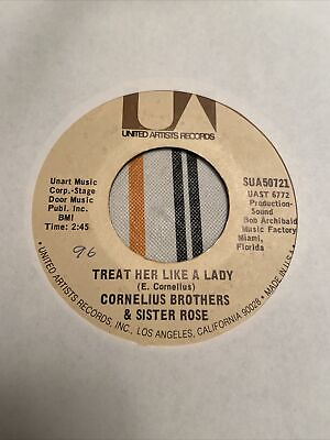 #ad Cornelius Brothers amp; Sister Rose Over At My Place Treat Her Like Lady Record $4.99