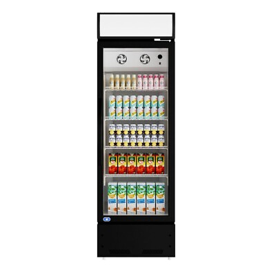 #ad Fricool 23quot; Single Glass Door Merchandiser Refrigerator Beverage Cooler NEW $899.00
