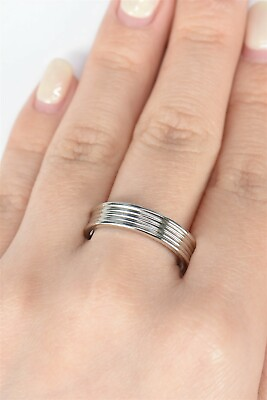 #ad Tiffany Platinum Engagement Wedding Anniversary Ring RG0044 $1498.99