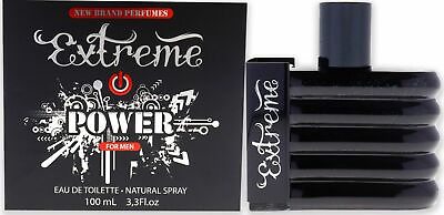 #ad Extreme Power by New Brand Perfumes for men EDT 3.3 3.4 oz New In Box $11.00