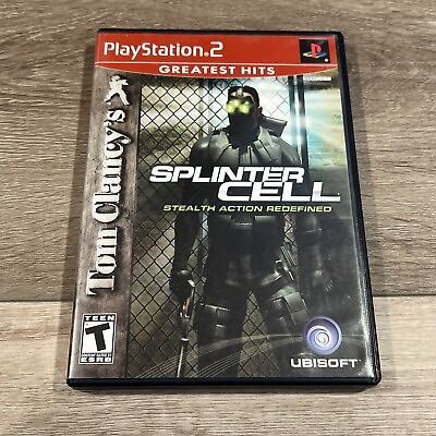 #ad Tom Clancy#x27;s: Splinter Cell Stealth Action Redefined PS2 Greatest Hits $9.99