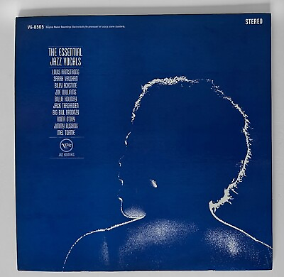 #ad The Essential Jazz Vocals LP Record Classic Jazz Performances 1963 1st Ed. $19.00