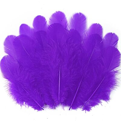 #ad Purple Feathers for Crafts 300pcs 3 5inch Craft Feathers Bulk for Wedding H... $14.76