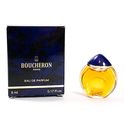 #ad Vtg Boucheron Eau de Parfum Perfume for Women by Boucheron MINI .17oz 5ml NIB $23.38
