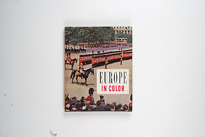 #ad Europe In Color by the editors of Holiday 1957 $32.00