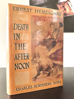 #ad Death in the Afternoon FIRST EDITION 1st Printing Ernest Hemingway 1932 $2775.00
