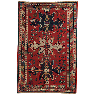 #ad Handmade Shahsavan Rug Made with Natural Materials Stand Out with Unique Design $1895.00