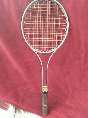#ad vintage Wilson metal tennis racquet $5.00