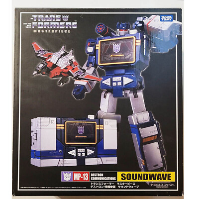 #ad Takara Tomy Transformers Soundwave MP13 10quot; Robot Car Masterpiece Figure Japan $83.99