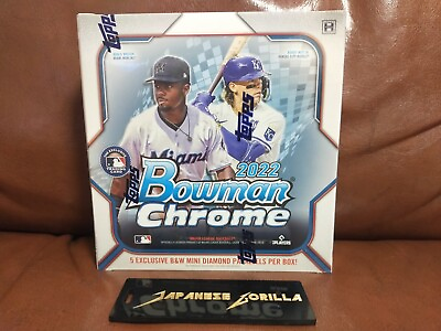 #ad TOPPS MLB BOWMAN CHROME 2022 BASEBALL LITE HOBBY Sealed Box From JP 5 parallel $109.99