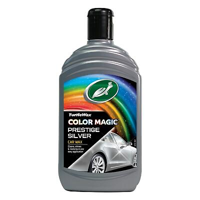 #ad Turtle Wax Color Magic Car Paintwork Polish Restores Scratch Faded 500ml Silver GBP 10.00