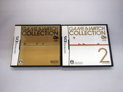 #ad Lot 2 Club Nintendo Limited Game amp; Watch Collection 1 amp; 2 Set Nintendo DS Tested $56.95