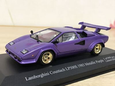 #ad 1 43 Ixo Zi L Lamborghini Countach Lp500S Metallic Purple Minicar $138.17