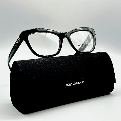 #ad DOLCE amp; GABBANA DG3253 501 Unisex Eyeglasses 51 17 140mm BLACK 100% Original $132.00