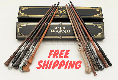 #ad Harry Potter Magic Wand Metal Core Costume Props Gift Fantasy Hermione Albus $19.99