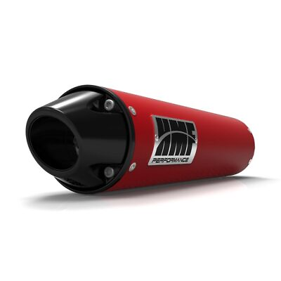 #ad HMF for Yamaha Warrior 350 1987 2004 Red Blk Euro Slip On Exhaust 041373606683 $419.95