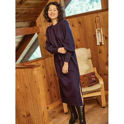 The Get Women#x27;s Knit Midi Dress with Long Sleeves Size M $41.99