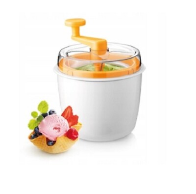 #ad Manual Ice Cream Maker Tescoma Home Device Kitchen Homemade Icecream Maker Tool $120.99