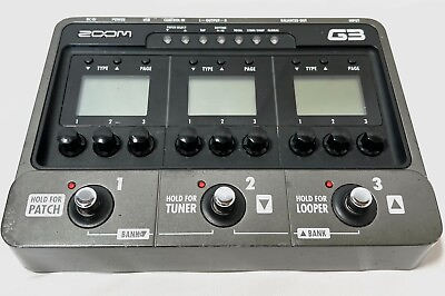#ad Zoom G3 Multi Effects Guitar Effect Pedal No Cords Included USED from JAPAN $87.00