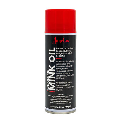 #ad Angelus Genuine Professional Mink Oil Conditioner Spray $10.99