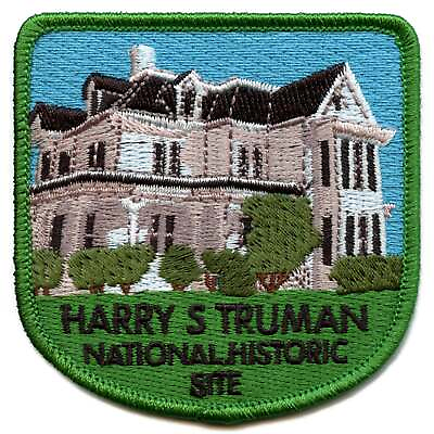 #ad Harry S Truman National Patch National Site Souvenir Embroidered Iron On $14.99