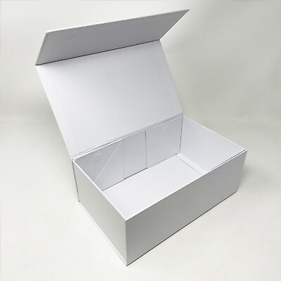 White Gift Box 9.5x6x4 Bulk Gift boxes for Presents with Magnetic Lid Local $599.99