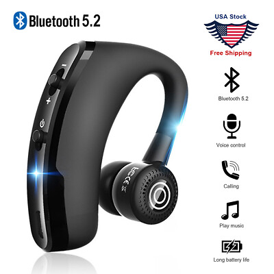 #ad Wireless Bluetooth headphone Earphone Handsfree Earbud Headset For Smart Phone $9.99
