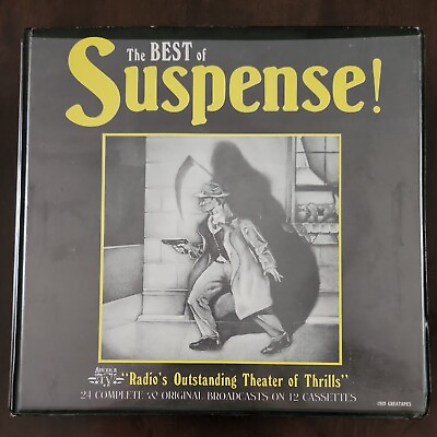 #ad The Best Of Suspense Radio Broadcasts Volume 1 12 Cassettes $14.99