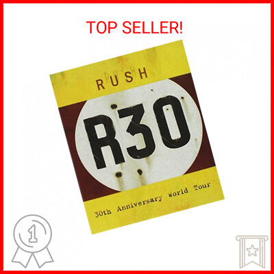 #ad Rush: R30: 30th Anniversary World Tour Blu ray $23.87