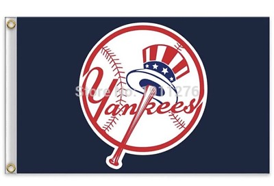 #ad New York Yankees 3x5 Ft Flag Baseball New In Packaging $12.34