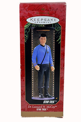 #ad Hallmark Keepsake Christmas Star Trek tree ornament 1997 new in box $11.95