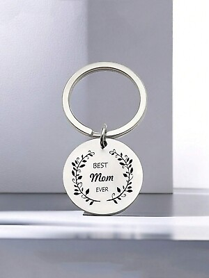 #ad Carved Gift Decoration Stainless Steel Keychain for mother`s day gift $12.00