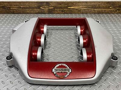 #ad 15 16 Nissan GT R R35 Black Edition Engine Beauty Cover VR38DETT Red Inserts $350.00