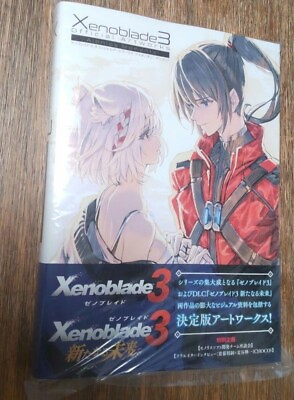 #ad Xenoblade 3 OFFICIAL ART WORKS Book Aionions Moments Game Illustration from JP $58.00