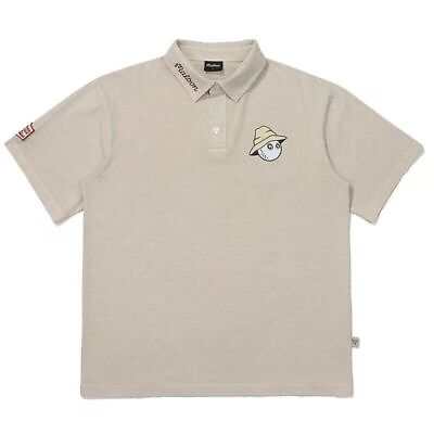#ad MALBON golf clothing Golf top POLO shirt pattern sports short sleeve $58.28