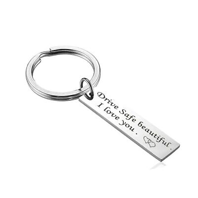 #ad #ad Hibetek Valentines Day Gift Couples Keychain Drive safe handsome I love you $15.99