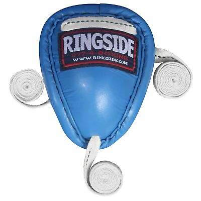 #ad Ringside Traditional Steel Kickboxing Cup Medium Large Blue $39.82