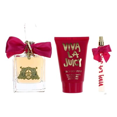 #ad Viva La Juicy by Juicy Couture 3 Piece Gift Set for Women $57.40