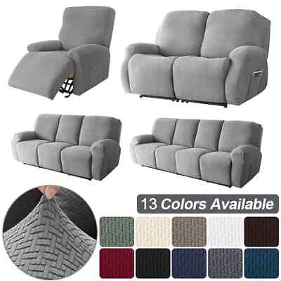#ad Recliner Sofa Cover Armchair Case Sofa Cover Anti Dust Cover Universal SeatCover $91.35