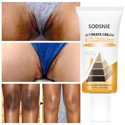 #ad Dark Skin Permanent Bleaching Cream Body Whitening Lightening Remove Melanin US $8.37