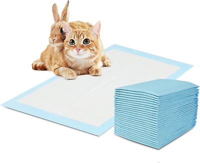 #ad 50pcs Disposable Cat Litter Pads 17.7x13 Inch for Breeze Compatible Refills $22.62