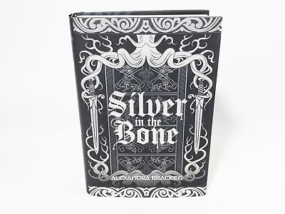 #ad Silver in the Bone by Alexandra Bracken Owlcrate Signed Edition Excellent GR8 $25.49