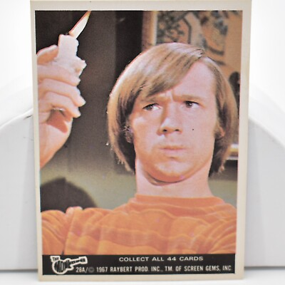 #ad 1967 The Monkees Series A Vintage Trading Card #28A $1.99