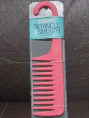 #ad Conair Detangle and Smooth Shower Comb 1 Count Pink L47 $7.64
