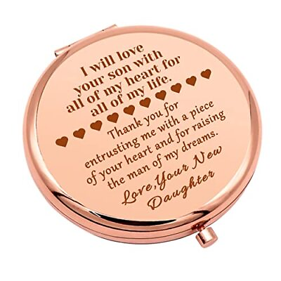 #ad Mother of The Groom Gift Thank You Gift Compact Makeup Mirror Mother in Law A... $20.45