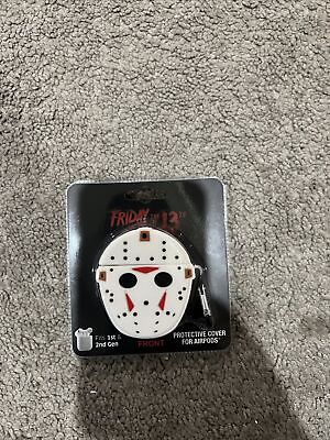 #ad NEW Jason Mask Friday the 13th AirPods Cover Case APPLE GEN 1 GEN 2 FITS $10.00