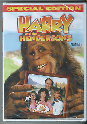 🔥 Harry and the Hendersons DVD 2007 Made in 1987 John Lithgow New 🎥 $9.94